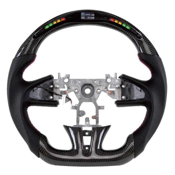 Carbon fiber steering wheel LED smart version for Infiniti Q50 (2010-2016)
