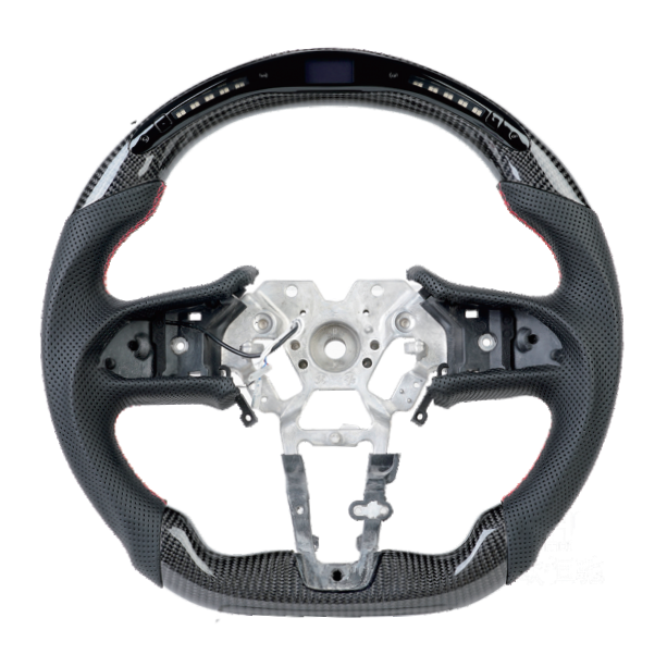 Carbon fiber steering wheel LED smart version for Infiniti/Q60 (2017-2021), International version/Q50 (2019-2022)