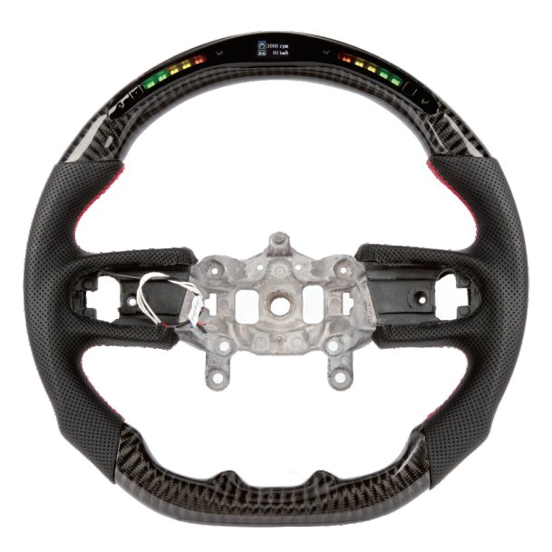 Carbon fiber steering wheel LED smart version for Jeep Wrangler (2018-2021)