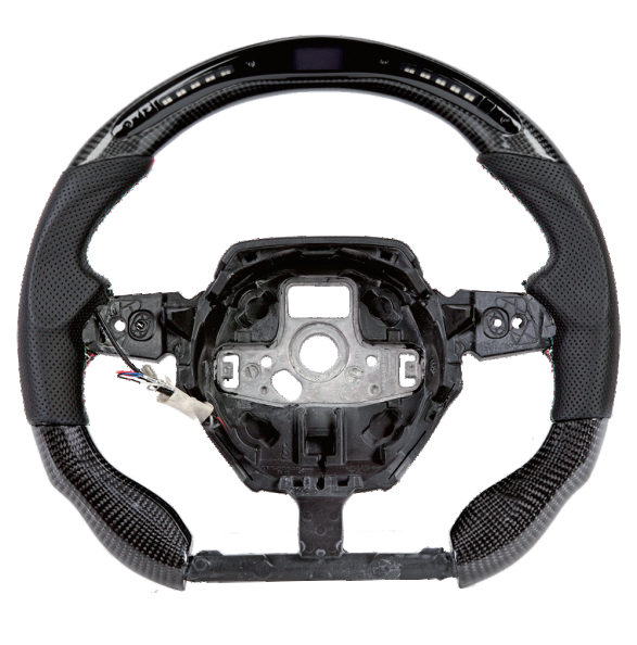 Carbon fiber steering wheel LED smart version for Lamborghini Huracán (2014-2021)