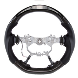 Carbon fiber steering wheel LED smart version for Land Cruiser (2016-2020), Prado (2018-2019), Crown (2015-2018), Alphard (2015-2021), Vellfire (2015-2021)