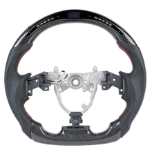 Laden Sie das Bild in den Galerie-Viewer, Carbon fiber steering wheel LED smart version for Lexus IS (2006-2011)