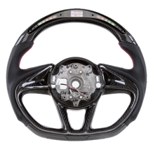 Laden Sie das Bild in den Galerie-Viewer, Carbon fiber steering wheel LED smart version for McLaren 720S, McLaren 570, McLaren 600LT, McLaren 540C, McLaren 12C (2015)