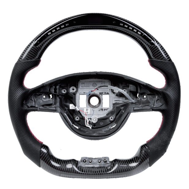 Carbon fiber steering wheel LED smart version for Mercedes-Benz W205 (2016-2018)