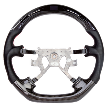 Load image into Gallery viewer, Carbon fiber steering wheel LED smart version for Patrol Y61 (2013)