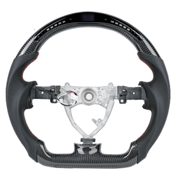Carbon fiber steering wheel LED smart version for Toyota FJ Cruiser (2004-2017)