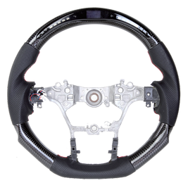 Carbon fiber steering wheel LED smart version for Toyota Hilux (2015-2022)