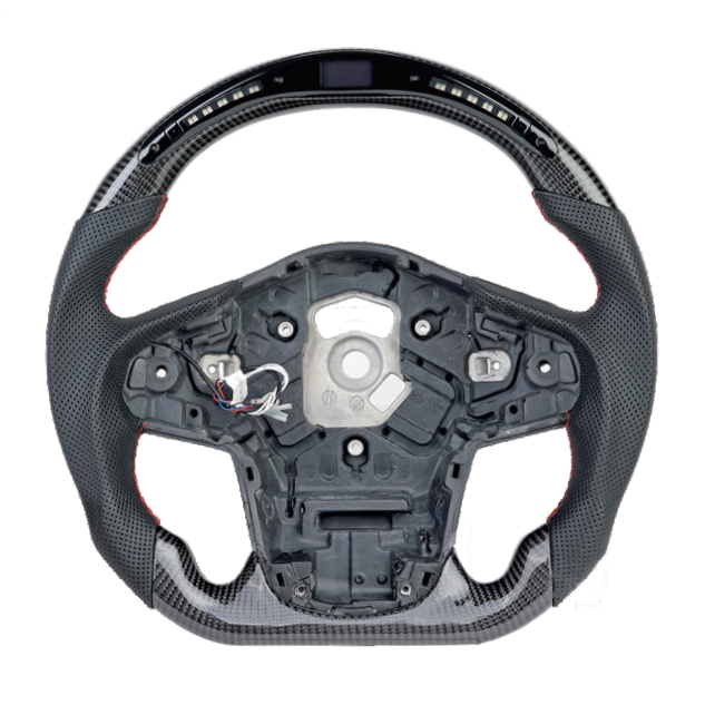 Carbon fiber steering wheel LED smart version for Toyota Supra (2019-2022)