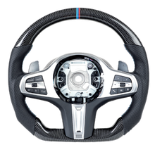 Charger l&#39;image dans la galerie, Carbon fiber steering wheel assembly for BMW F chassis 5 Series/G chassis 5 Series (2020)