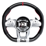 Carbon fiber steering wheel assembly for Mercedes-Benz (2010-2021 full series)