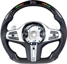 Charger l&#39;image dans la galerie, Carbon fiber steering wheel bare disc for BMW G chassis 5 Series (2020 model year)