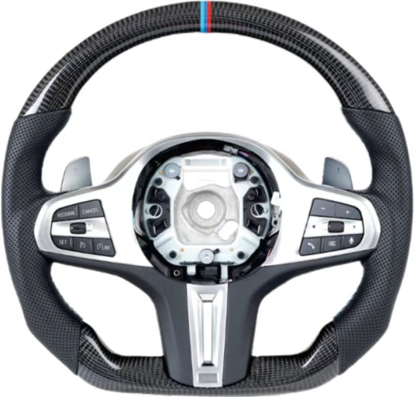 Carbon fiber steering wheel bare disc for BMW/G chassis 5 Series, 3 Series (2020 model year)