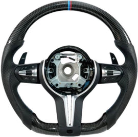 Carbon fiber steering wheel bare disc for BMW M5 (F10 2015 model year, F90), M6 (F06, F12, F13), M8 (F91, F92, F93), 5 Series (F10, F11, GT F07), 6 Series (F06, F12, F13), 7 Series (F01, F02, F03) (2015 model year)