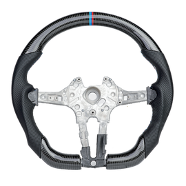 Carbon fiber steering wheel bare disc for BMW M5 F10/F90, M6 F06/F12/F13, M8 F91/F92/F93, 5 Series F10/F11/GT F07, 6 Series F06/F12/F13, 7 Series F01/F02/F03 (2015)