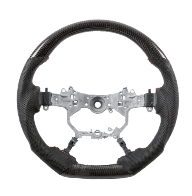 Carbon fiber steering wheel bare disc for Land Cruiser (2016-2020), Prado (2018-2019), Crown (2015-2018), Alphard (2015-2021), Vellfire (2015-2021)