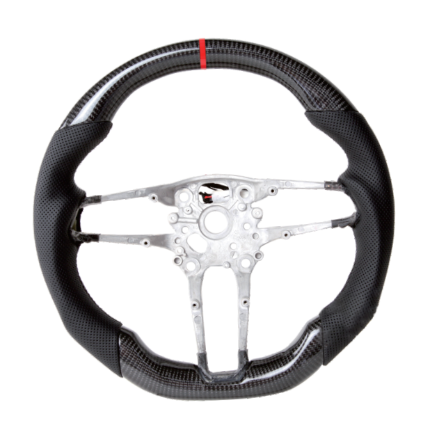 Carbon fiber steering wheel bare disc for Porsche 911 (2019-2022), Panamera (2021), Macan (2022), Taycan (2019-2021)