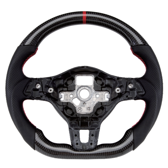 Carbon fiber steering wheel bare disc for Volkswagen Golf 6 (2008-2014)