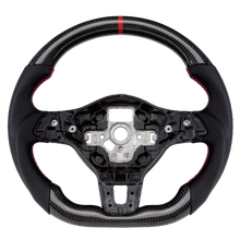 Charger l&#39;image dans la galerie, Carbon fiber steering wheel bare disc for Volkswagen Golf 6 (2008-2014)
