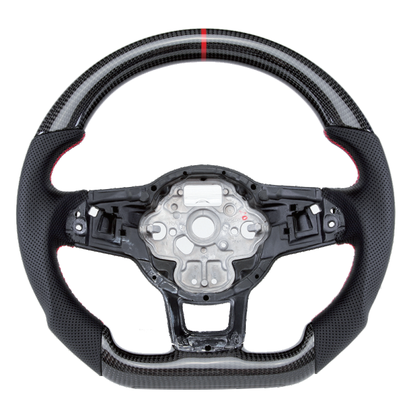 Carbon fiber steering wheel bare disc for Volkswagen Golf 7R (2015-2017), Volkswagen GTI (2015-2019)