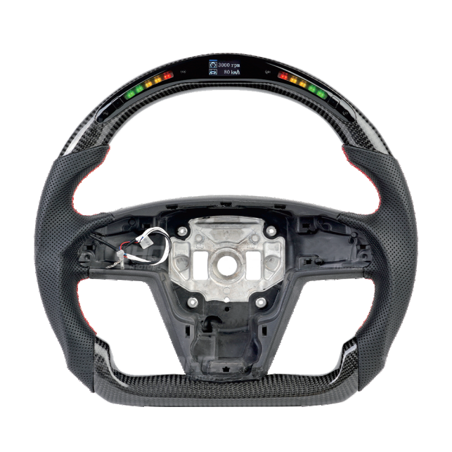 Tesla Model S Carbon Fiber LED Smart Steering Wheel (2012-2022)