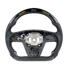 Charger l&#39;image dans la galerie, Tesla Model S Carbon Fiber LED Smart Steering Wheel (2012-2022)