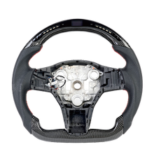 Charger l&#39;image dans la galerie, Tesla Model Y Carbon Fiber LED Smart Steering Wheel (2016-2020)