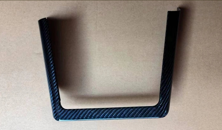 Tesla Model S Carbon Fiber Wireless Charger Frame 2021-2023