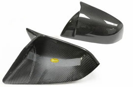 Carbon Fiber Model X Mirror Covers (Horn Style) for Tesla Cyber