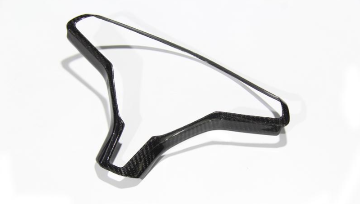 Tesla Model X Carbon Fiber Steering Wheel Trim