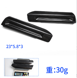 Carbon Fiber Door Handle Decoration for Ford New Mustang Cyber