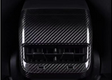 Tesla Model Y Carbon Fiber Rear Vent with USB Port
