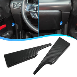 Carbon Fiber Center Console Side Covers (2 Pieces) for Ford Mustang Cyber