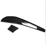 Carbon Fiber Center Console Display Rear Trim - Split Screen Style for Ford New Mustang