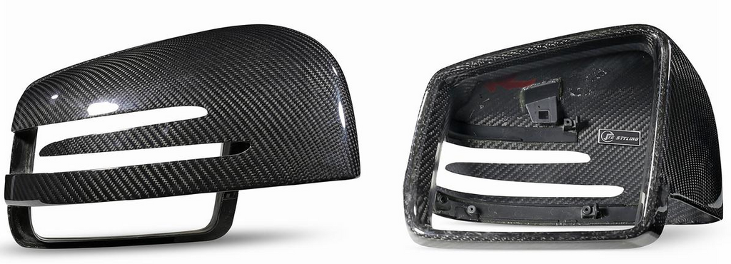 Carbon Fiber Mirror Shells for Benz W206 W223 W214 V295 V297(2022-)