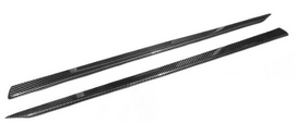 Carbon Fiber Model X Rear Door Trim for Tesla Cyber