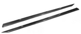 Carbon Fiber Model X Rear Door Trim for Tesla