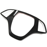 Carbon Fiber Steering Wheel Trim Frame for Chevrolet Corvette C7