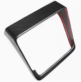Tesla Model 3 Carbon Fiber Center Console Rear Vent Frame Cyber