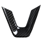 Tesla Model 3 Carbon Fiber Steering Wheel Lower U-Shaped Decal