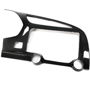 Carbon Fiber Center Console Display Navigation Frame for Chevrolet Corvette C7