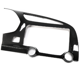 Carbon Fiber Center Console Display Navigation Frame for Chevrolet Corvette C7 Cyber